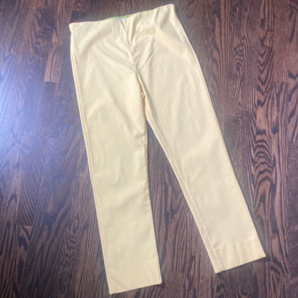 Gretchen Scott XL YELLOW ‘pull on pants’. New w/ tags never been worn!